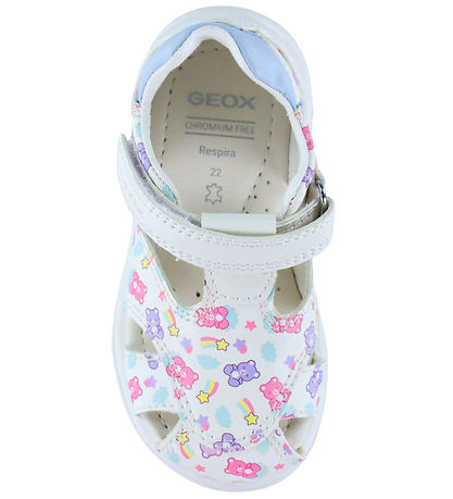 Geox Sandaler - Zapito - Ehite/Lt Blue