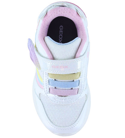 Geox Skor - J Fadinlight - White/Multicolor