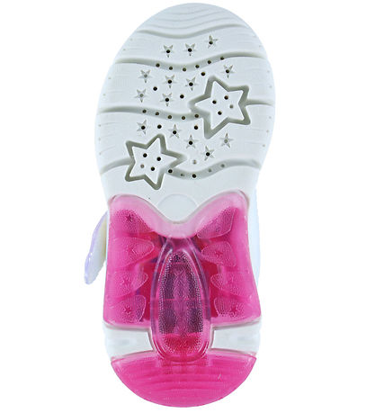 Geox Skor - J Fadinlight - White/Multicolor