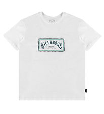 Billabong 티셔츠 - 아치형 프레임 - 흰색