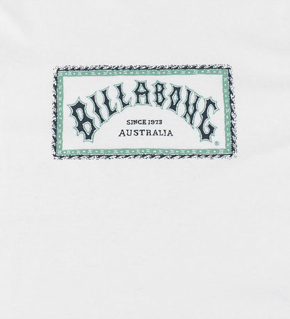 Billabong 티셔츠 - 아치형 프레임 - 흰색