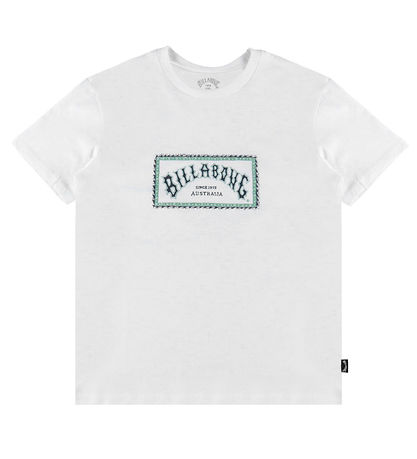 Billabong 티셔츠 - 아치형 프레임 - 흰색