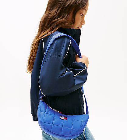 Tommy Hilfiger Taske - Wavy Quilted Moon - Empire BlueBlue