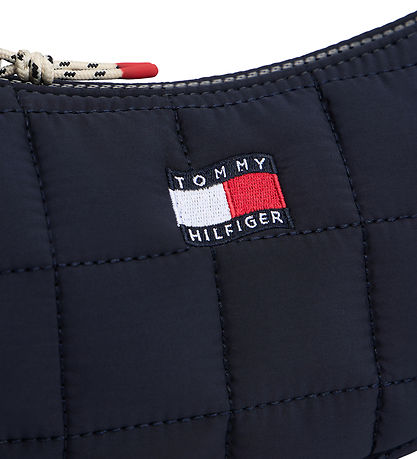 Tommy Hilfiger Taske - Wavy Quilted Moon - Space BlueBlue