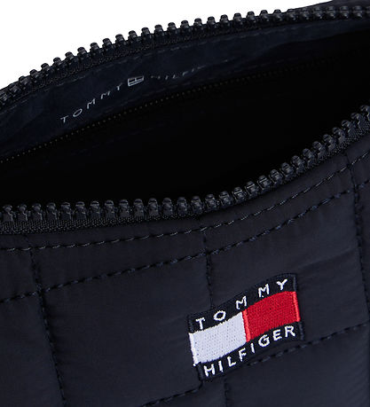 Tommy Hilfiger Taske - Wavy Quilted Moon - Space BlueBlue