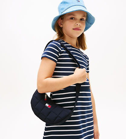 Tommy Hilfiger Taske - Wavy Quilted Moon - Space BlueBlue