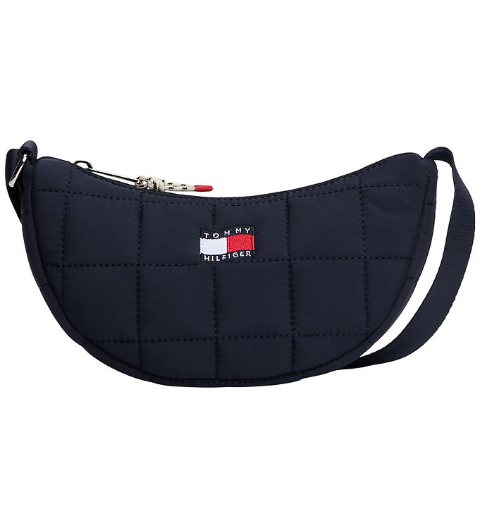 Tommy Hilfiger Taske - Wavy Quilted Moon - Space BlueBlue