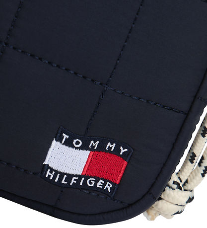 Tommy Hilfiger Taske - Wavy Quilted Phone - Space BlueBlue