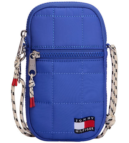 Tommy Hilfiger Taske - Wavy Quilted Phone - Empire BlueBlue