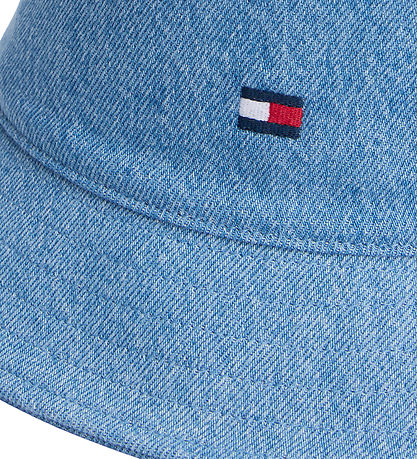 Tommy Hilfiger Bøllehat - Flag - DenimDenim