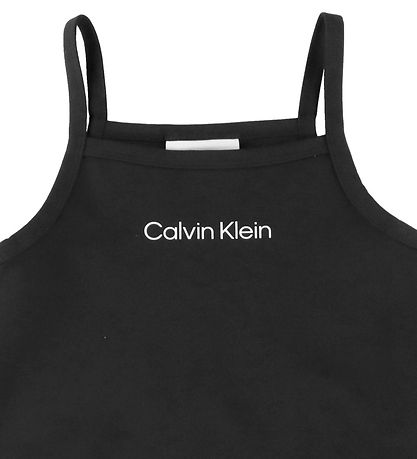 Calvin Klein Kjole - Strap - Ck BlackBlack