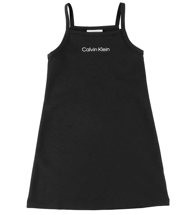 Calvin Klein Kjole - Strap - Ck BlackBlack