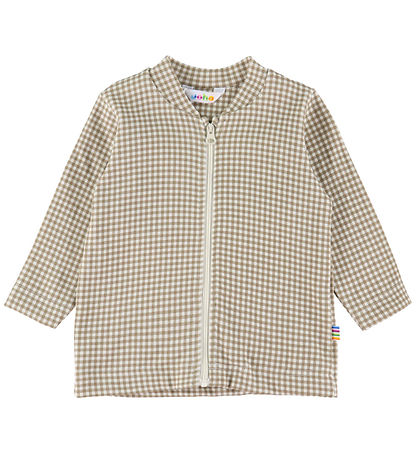 Joha Jacket - Light Brown w. Checs