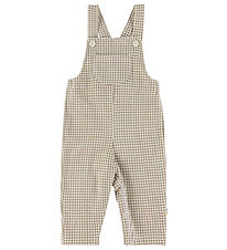 Joha Overalls - Light Brown w. Checs