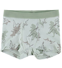 Joha Boxershorts - Lysegrøn m. Dinosaurer