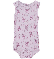 Joha Body u/æ - Bambus - Lyserød m. Enhjørninger