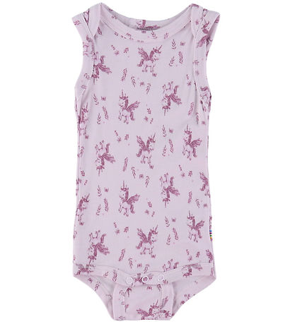 Joha Body u/æ - Bambus - Lyserød m. Enhjørninger