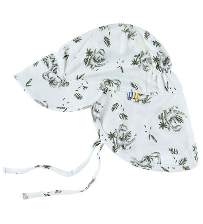 Joha Legionnaire Hat - Bamboo - Mint w. Dinosaurs