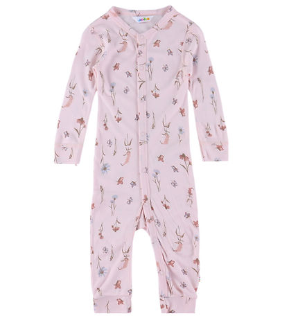 Joha Heldragt - Bambus - Lyserød m. Blomster