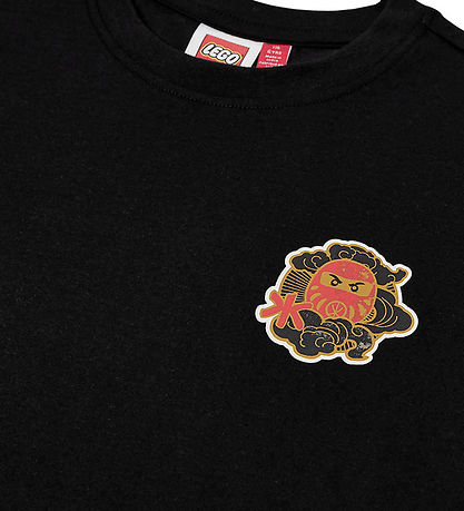 LEGO® Ninjago T-shirt - LWTaj 219 - Sort