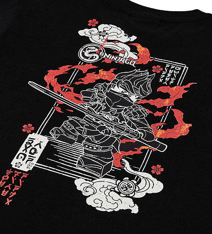 LEGO® Ninjago T-shirt - LWTaj 219 - Sort