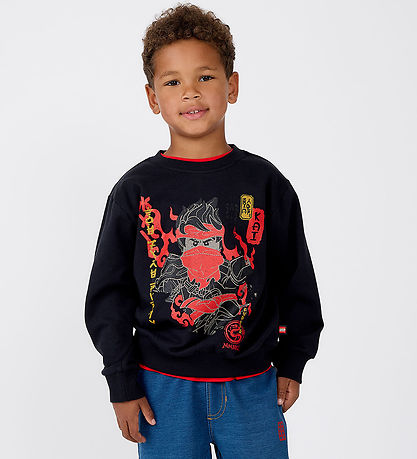 LEGO® Ninjago Sweatshirt - LWSian 205 - Sort