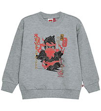 LEGO® Ninjago Sweatshirt - LWSian 205 - Grå