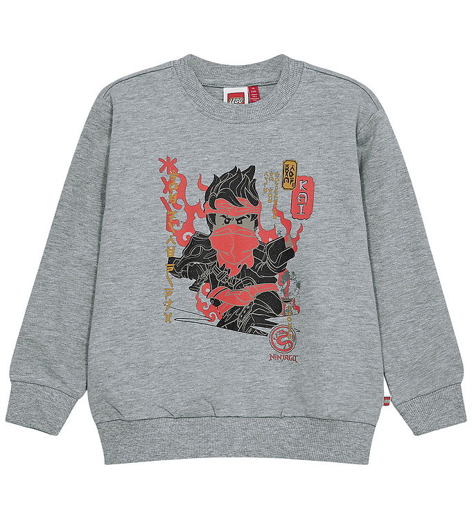 LEGO® Ninjago Sweatshirt - LWSian 205 - Grå m. Print