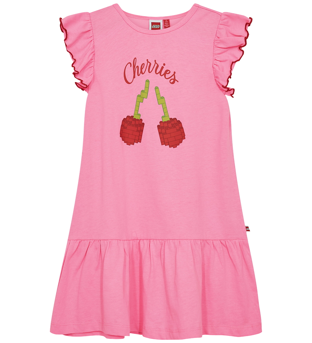 LEGO® Wear Kleid - LWDana - Pink m. Cherry - LEGO® Wear - 10 Jahre (140) - Kleider