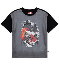 LEGO® Ninjago T-shirt - LWTaj 203 - Sort