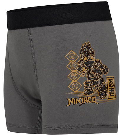 LEGO® Ninjaco Boxershorts - 3-pak - LKWaiko 202 - Sort/Rød