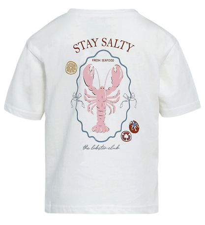 Hound T-shirt - HdAya - Off White m. Print