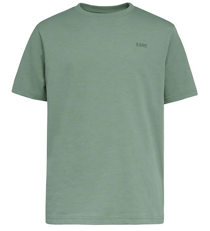 Hound T-shirt - HdAxel - Dusty Green m. Print