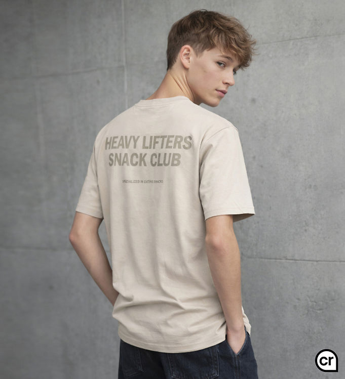 Hound T-shirt - HdAxel - Light Sand m. Print