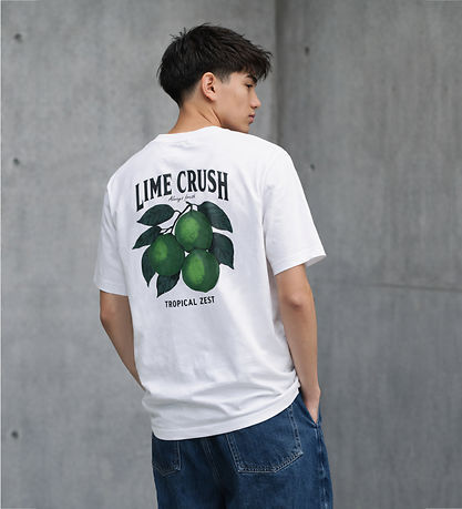 Hound T-shirt - HdAnton - Off White m. Print