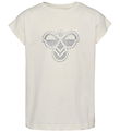 Hummel T-shirt - HmlJR - Blanc De Blance