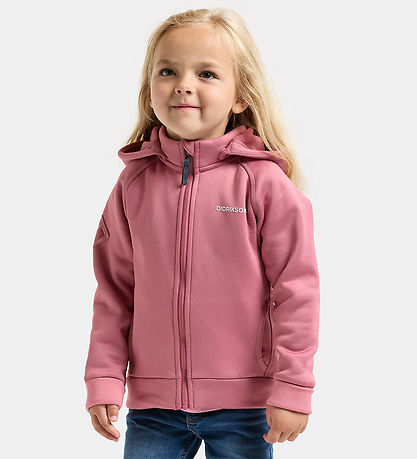 Didriksons Softshelljakke - Siljan - Heather Pink