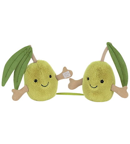 Jellycat Bamse - 14x18 cm - Amuseables Pair of Olives