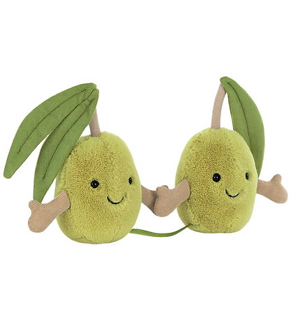 Jellycat Bamse - 14x18 cm - Amuseables Pair of Olives