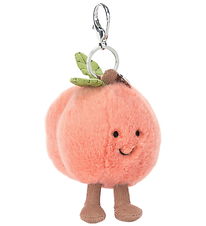Jellycat Nøglering - 15x7 cm - Amuseables Peach Bag Charm