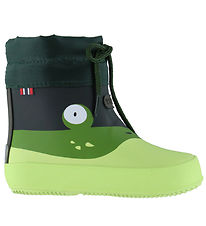 Viking Gummistøvler - Alv Barefoot - Light Green/Green