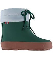 Viking Gummistøvler - Alv Barefoot - Dark Green