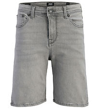 Jack & Jones Shorts - JjiRick - Grey Denim