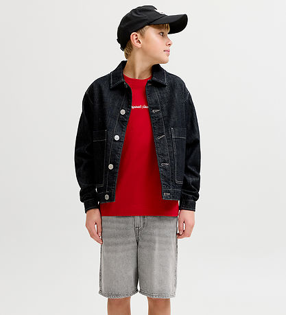 Jack & Jones Shorts - JjiTony - Grey Denim