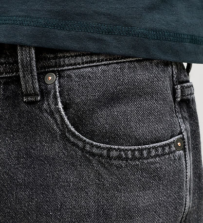 Jack & Jones Shorts - JjiAlex - Black Denim