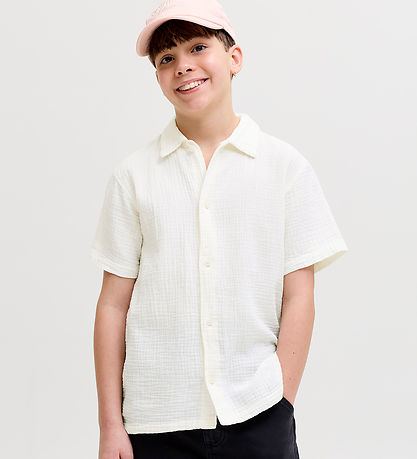 Jack & Jones Skjorte - JorNantucket - Cloud Dancer