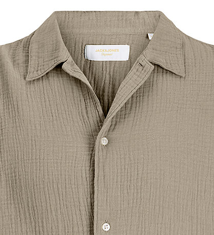 Jack & Jones Skjorte - JorNantucket - Vintage Khaki