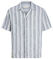 Jack & Jones Skjorte - JorNantucket - Sky Captain/Stripes