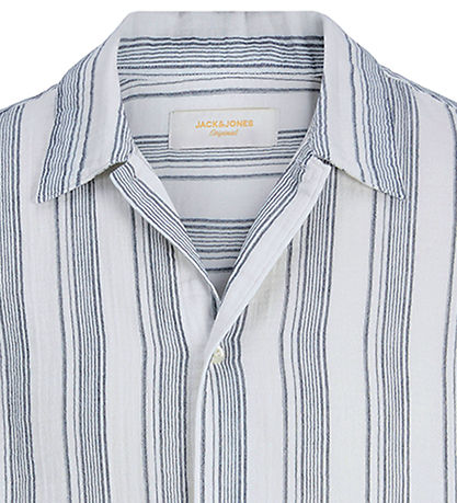 Jack & Jones Skjorte - JorNantucket - Sky Captain/Stripes
