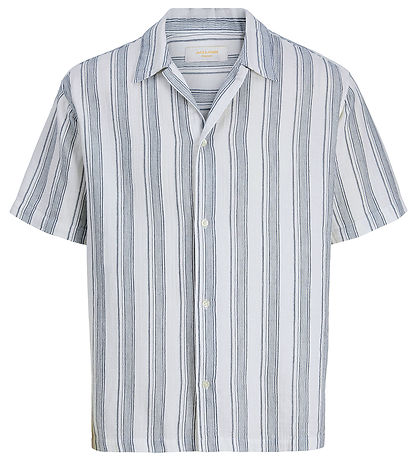 Jack & Jones Skjorte - JorNantucket - Sky Captain/Stripes